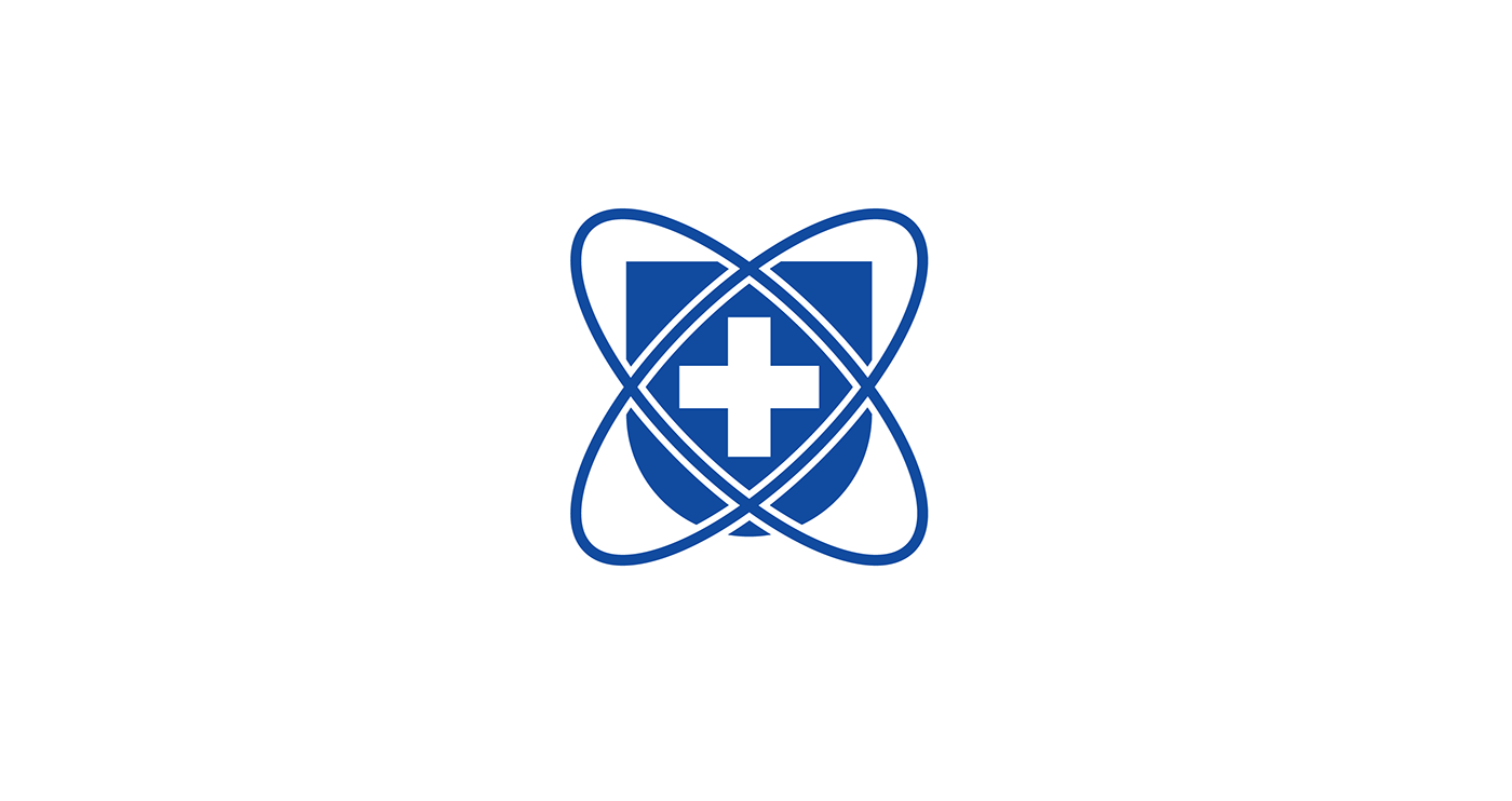 branding  design institute logo radiation swiss