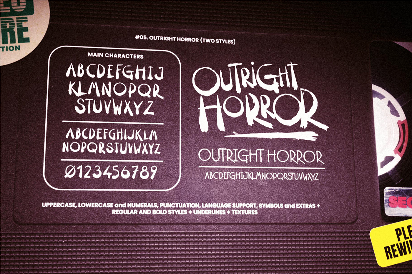 fonts lettering type horror movie titles Film   cinematography after effects Graphic Designer marketing  