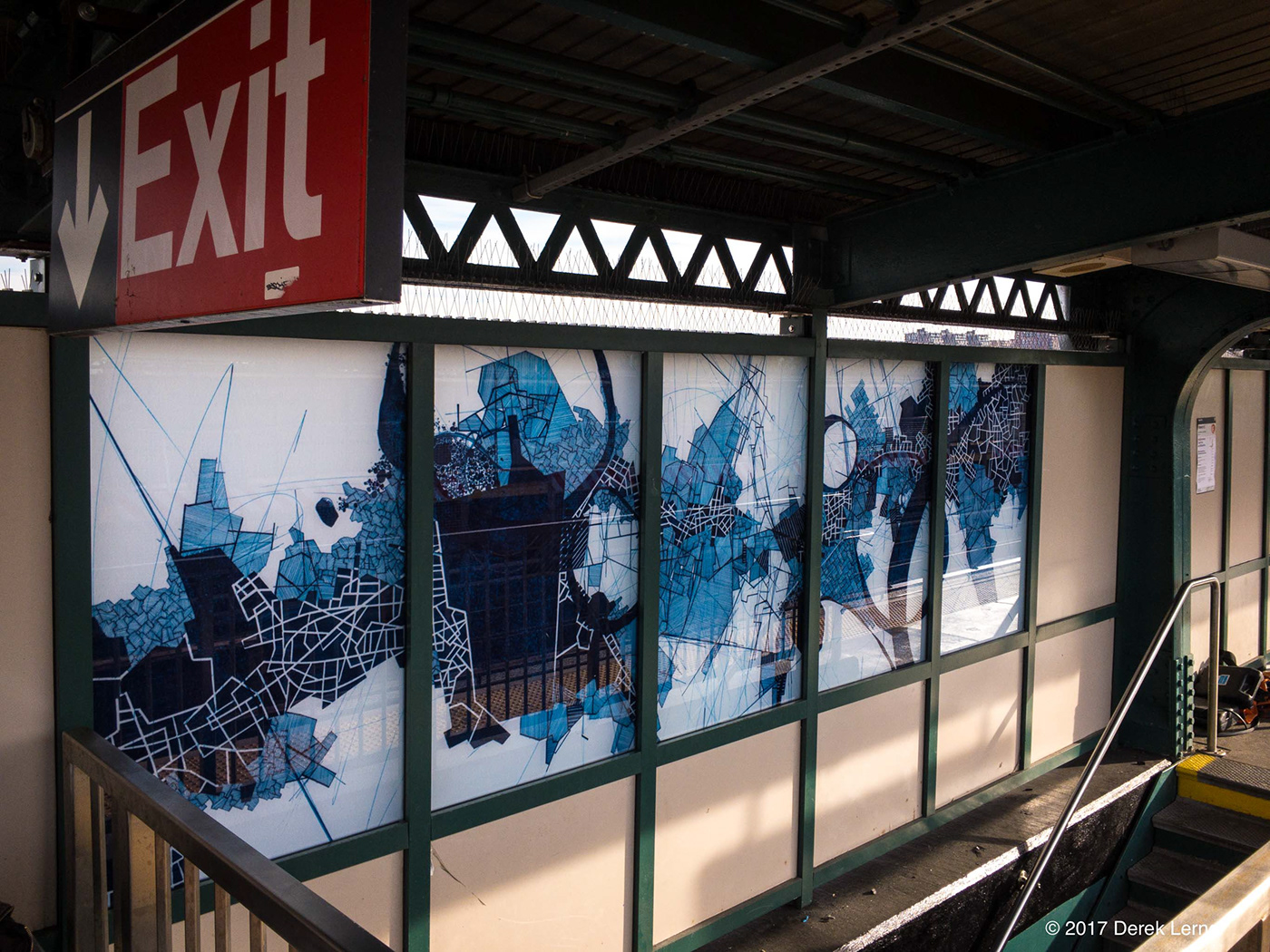 Brooklyn Derek Lerner Drawing  MTA MTA Arts New York nyc public art subway art