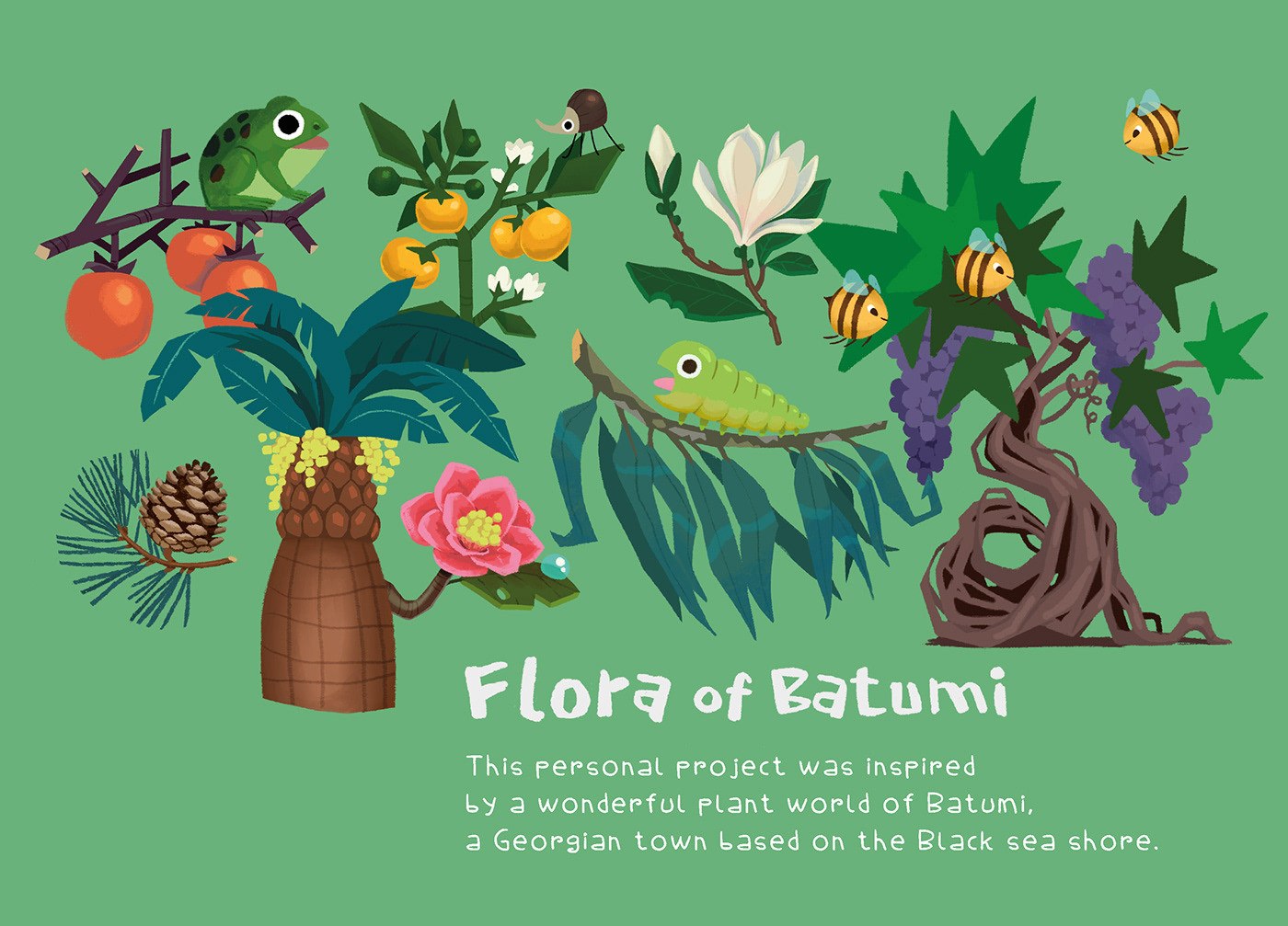 Botanical and plant world illustration