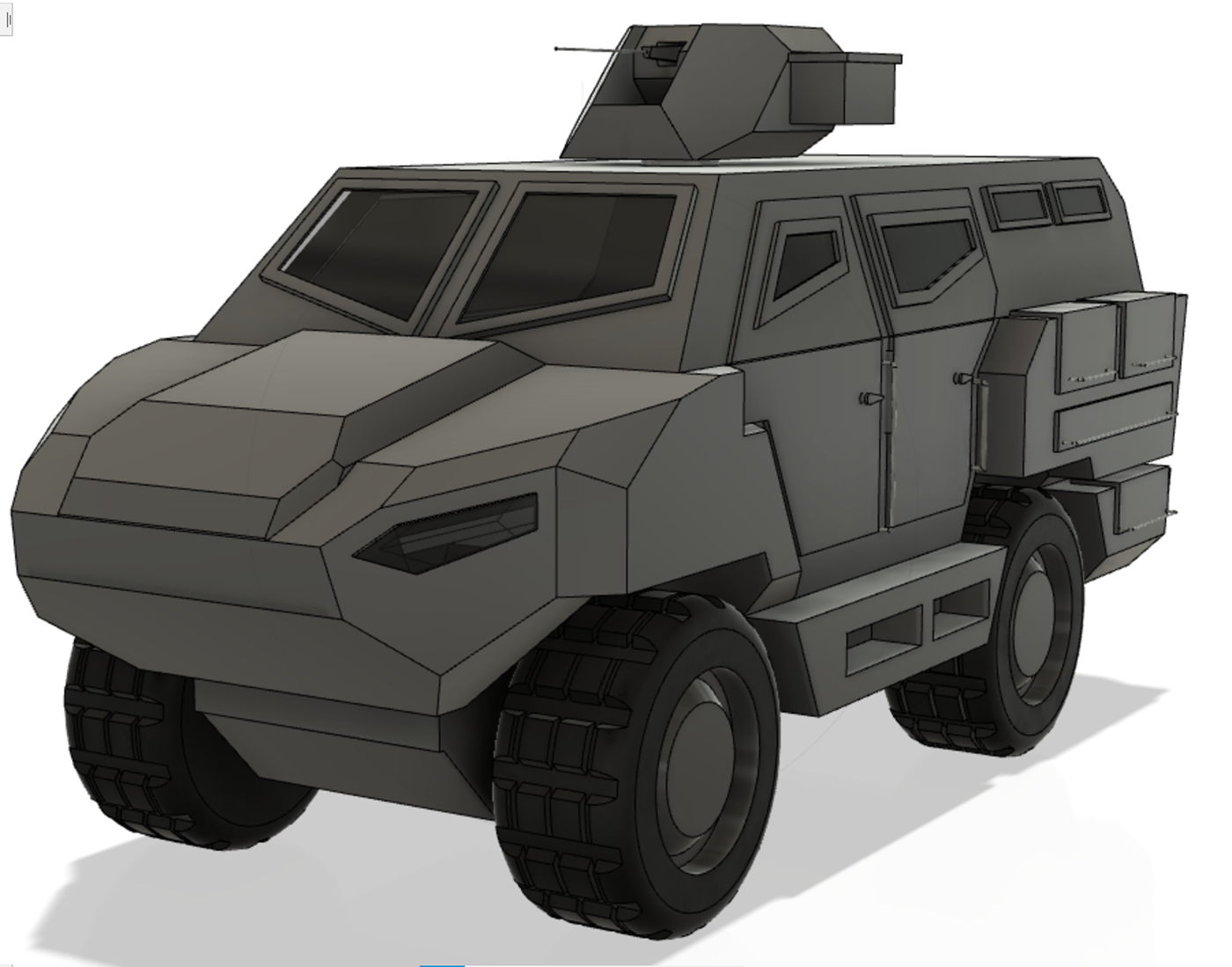 armored vehicle armored vehicles army Military War 3d modeling cad fusion 360 3D Render