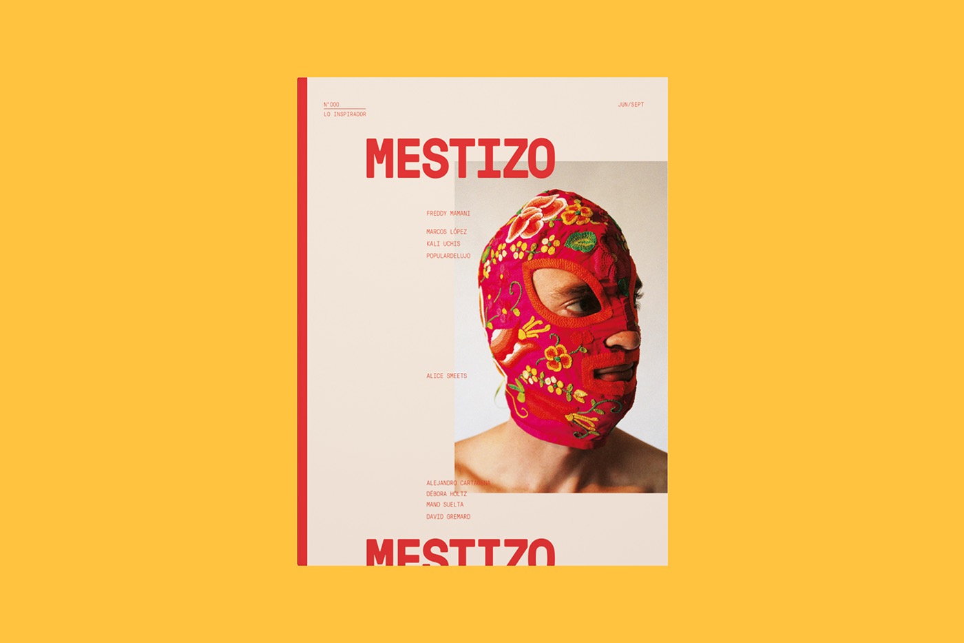 mestizo latinoamerica Diseño editorial kitsch magazine revista tipografia color colombia typography  