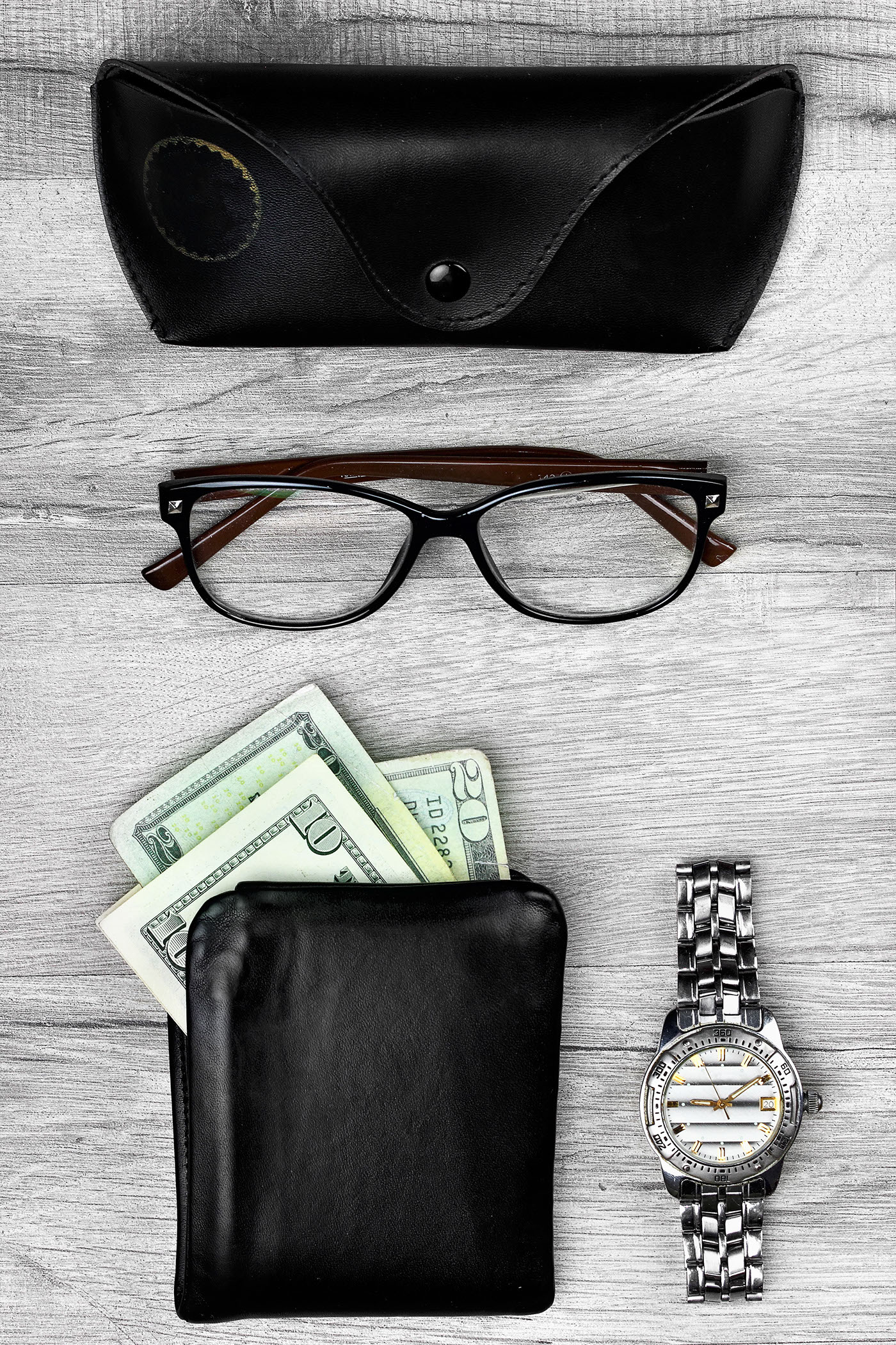 money shoes broguwes briefcase eyeglasses dollars brogues