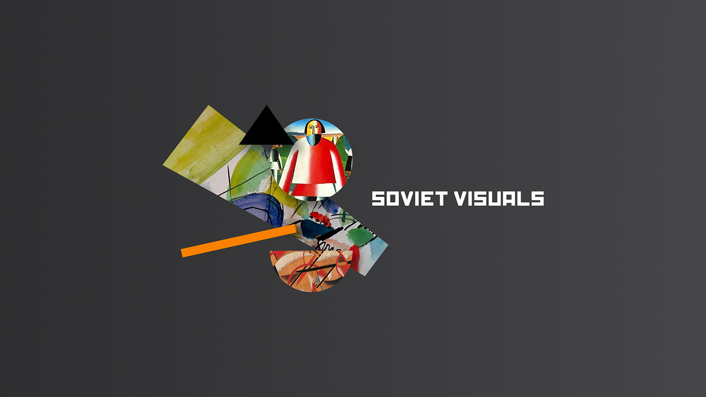 soviet art Soviet ussr Russia Suprematism Minimalism abstraction abstract logo ILLUSTRATION 