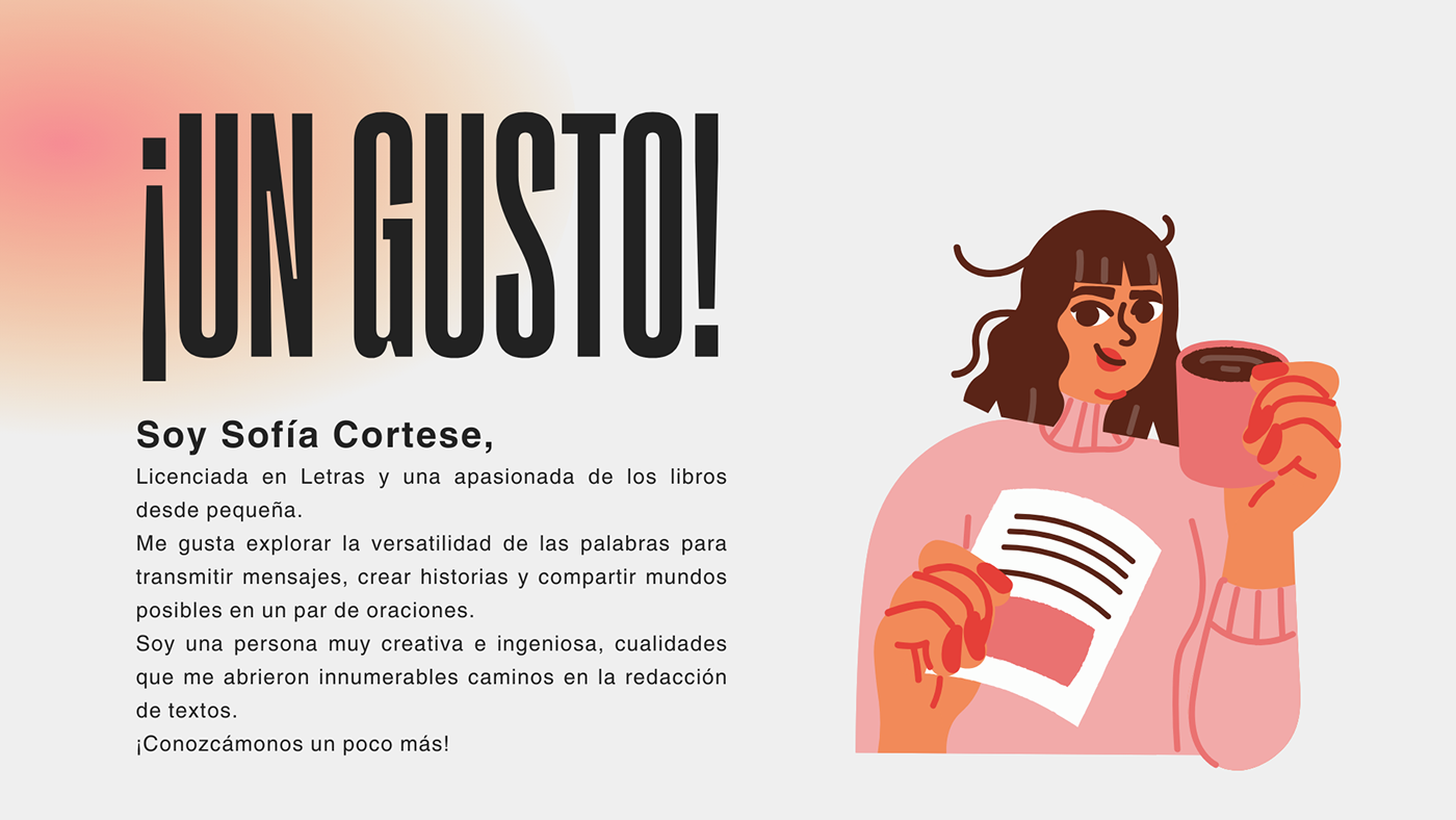 portafolio redacción articulos creative copywriting  español