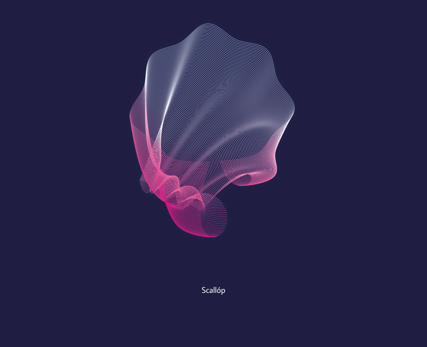 blend Illustrator deep sea sea lines trajlov djupur sjor octopus generative art generative