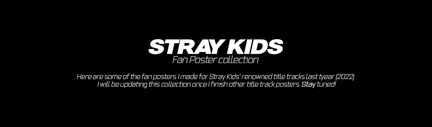 fanart kpop kpop design movieposter poster posterdesign stray kids 스트레이키즈