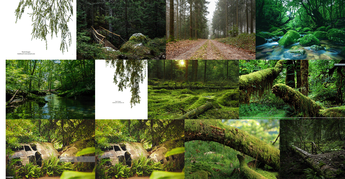 planet abandoned forest Fortnite creative manipulate scene meeting Landscape Travel