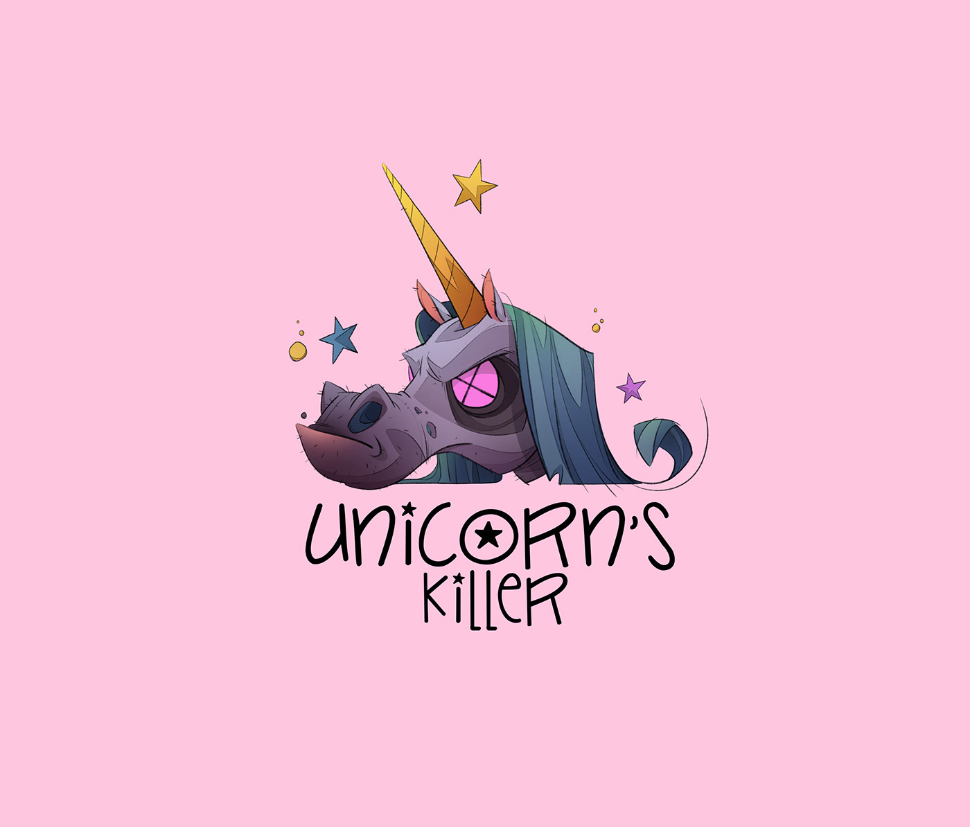 animation  cartoon Character design  characters concept ILLUSTRATION  unicorn