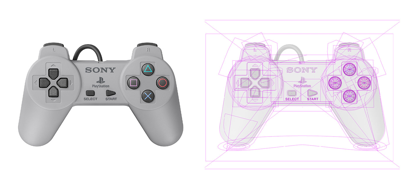 controller Gaming vector vector art Vector Illustration dreamcast GameCube PLAY STATION playstation xbox