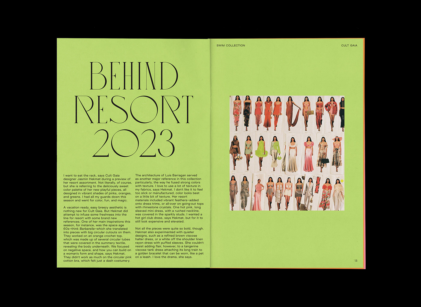 Cult Gaia — Resort 2023 Lookbook — Behind Resort 2023