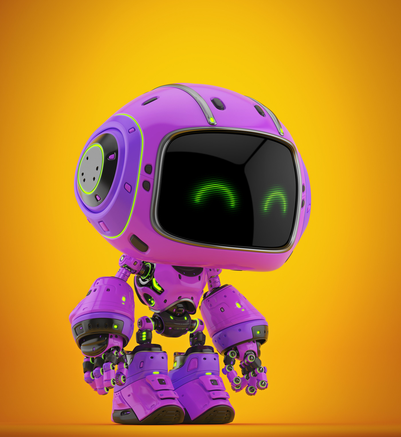 child cute digital Gadget little lovely robot Scifi Smart toy