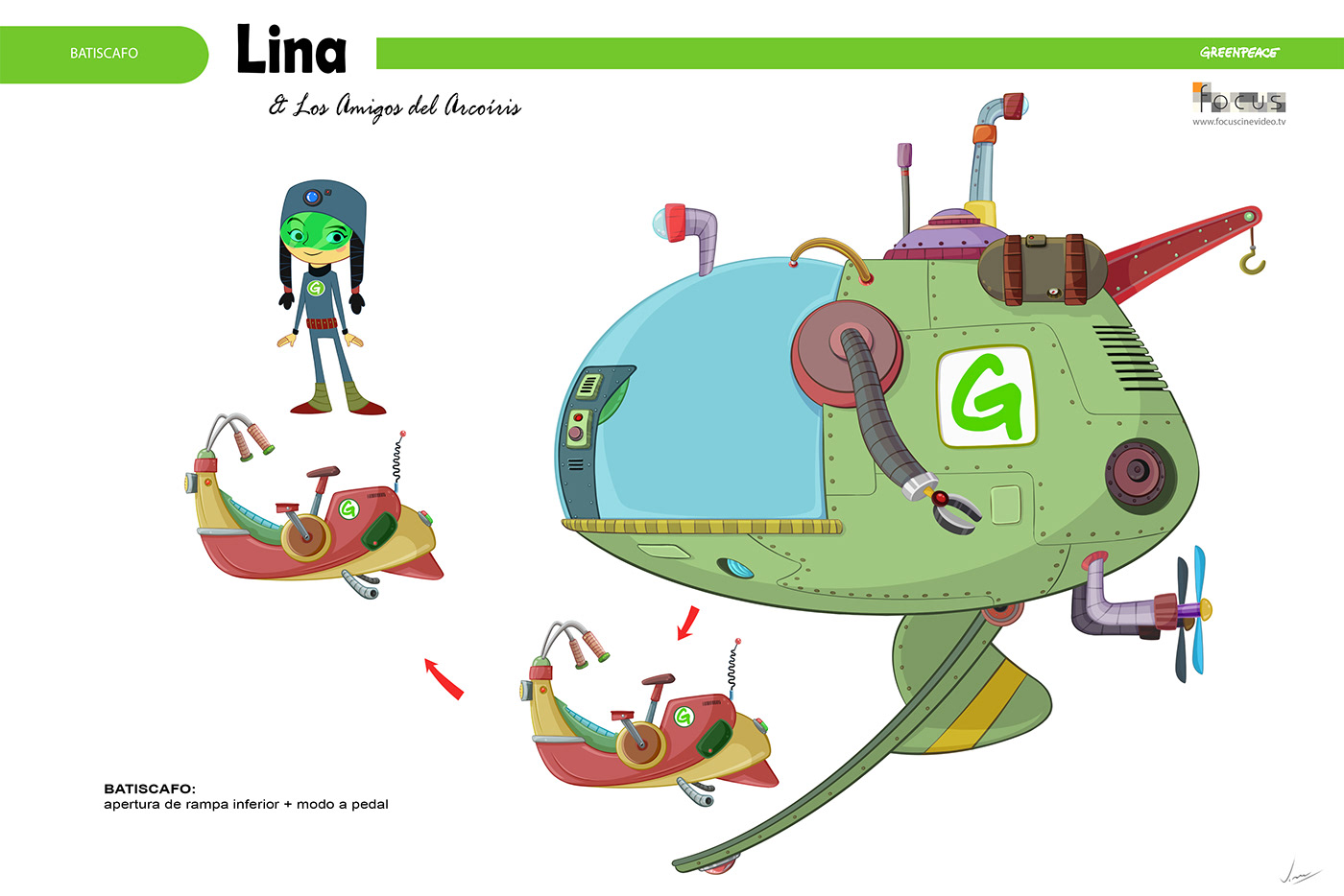 2D Animation animation direction art direction  Character design  concept art Greenpeace Visual development art