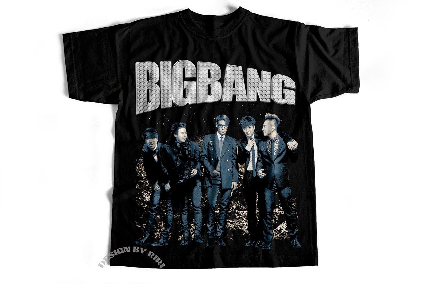 BigBang bootleg Bootleg Design brand identity Clothing freelance designer gdragon kpop seungri taeyang