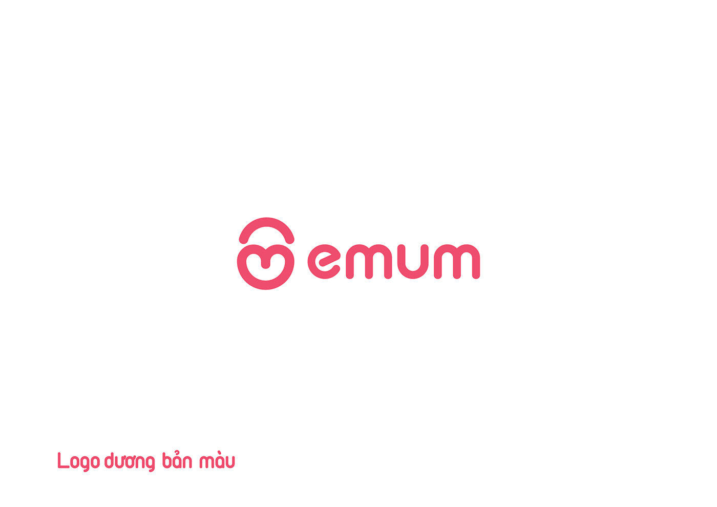 vietnam hanoi tuphan emum Mum baby brand identity logo