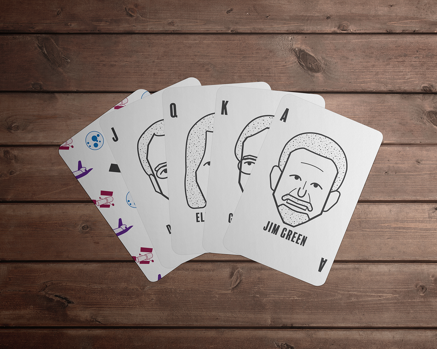 astateDI17 ILLUSTRATION  deck of cards Space  nasa