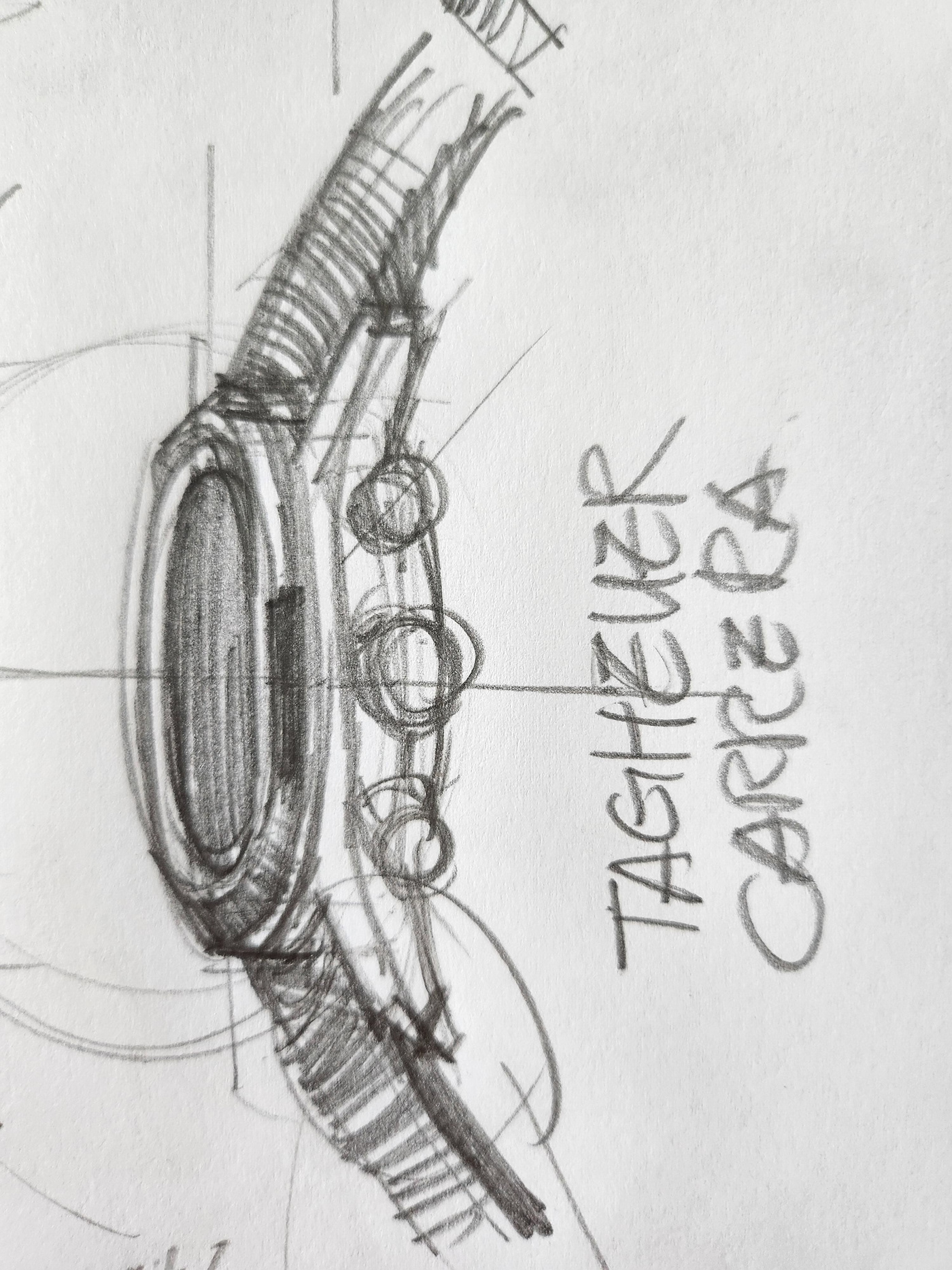 #watch #sketch #tagheuer
