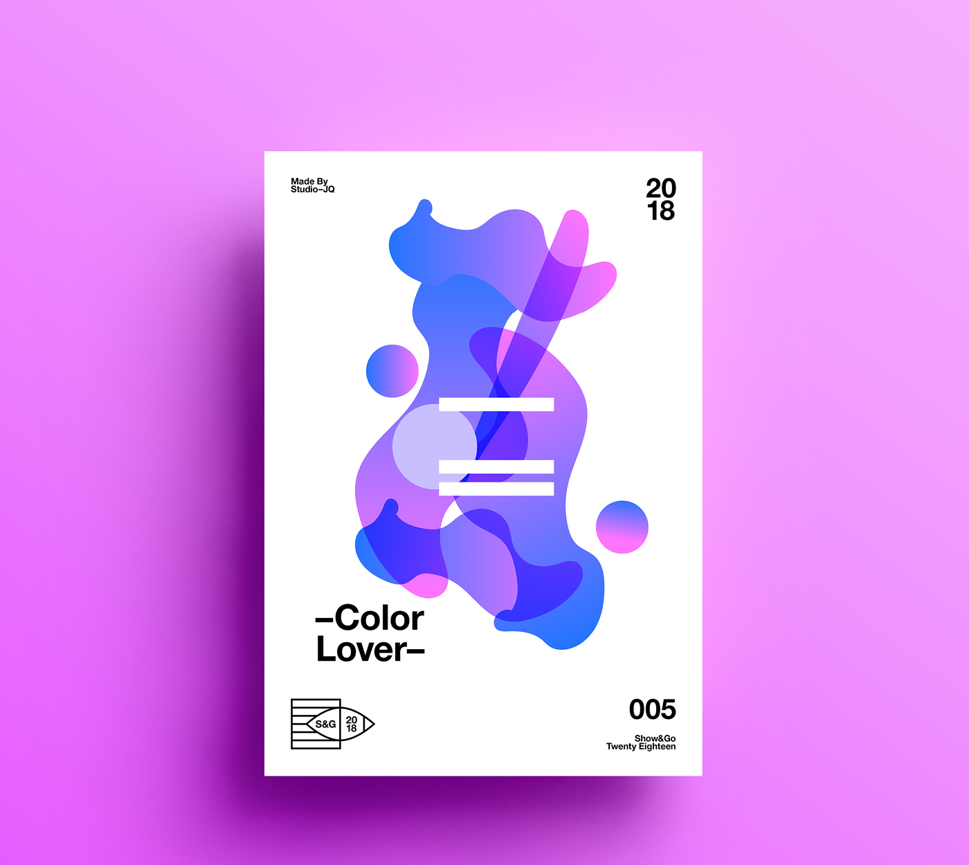 poster Positive swiss typography   color design motivation branding  Create posterdesign