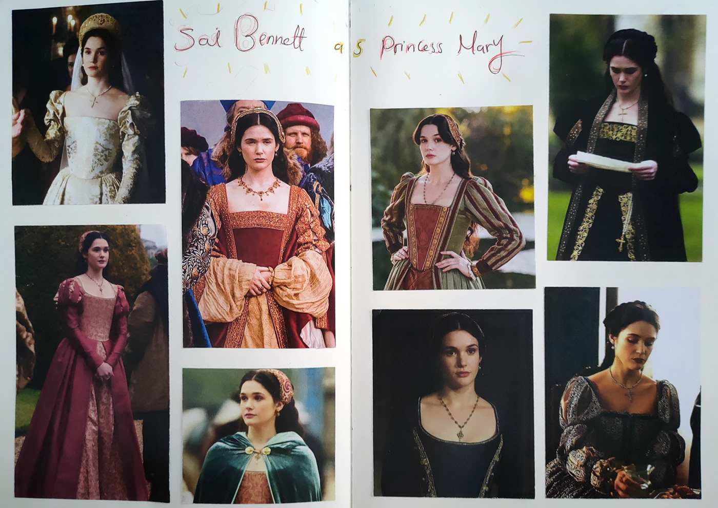 drama series Fashion  historical Character design  digital illustration redesign 16th Century Marie Tudor the spanish princess