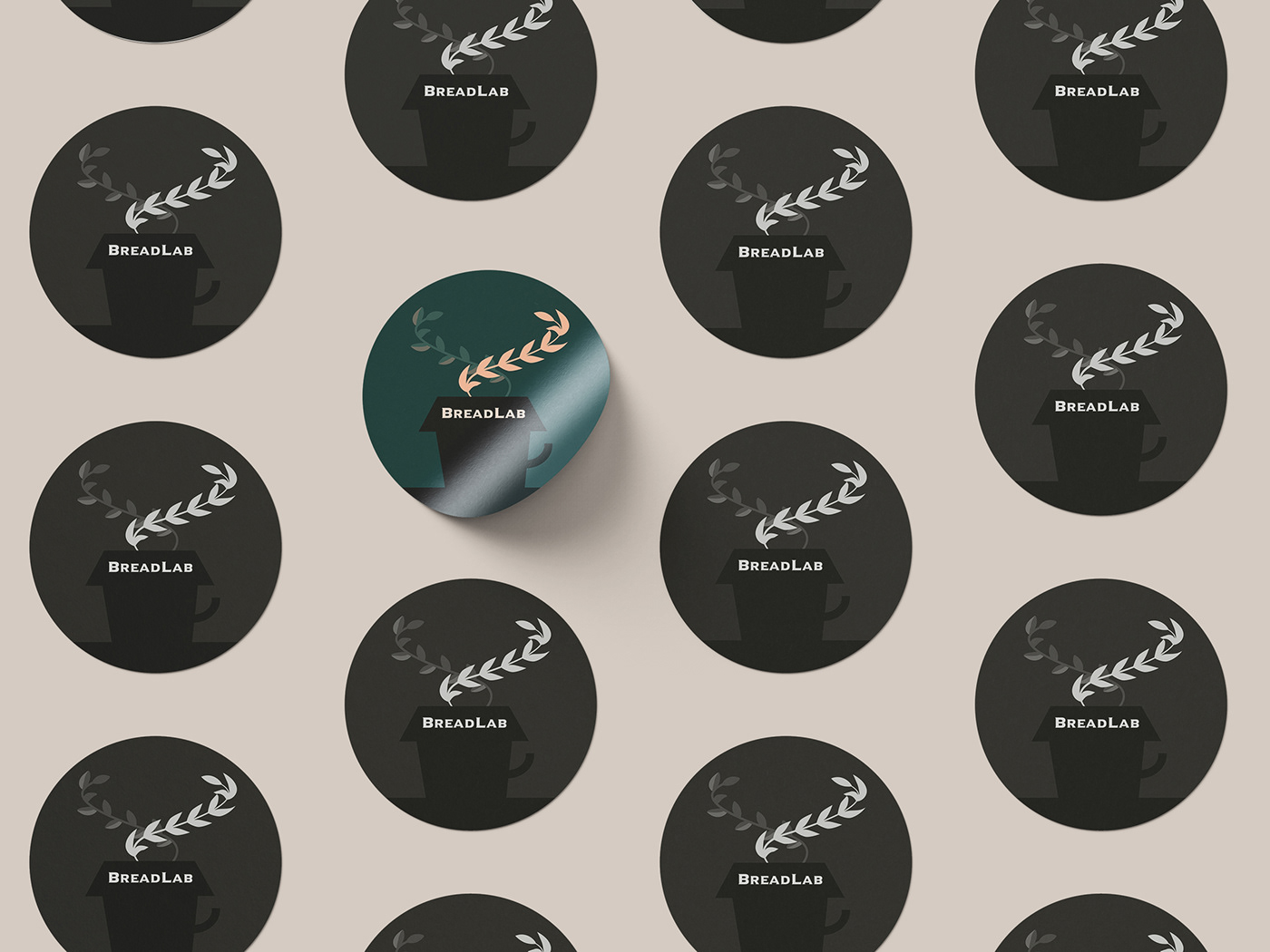 bakery brand branding  Coffee editorial identity logo Packaging stationary stickers