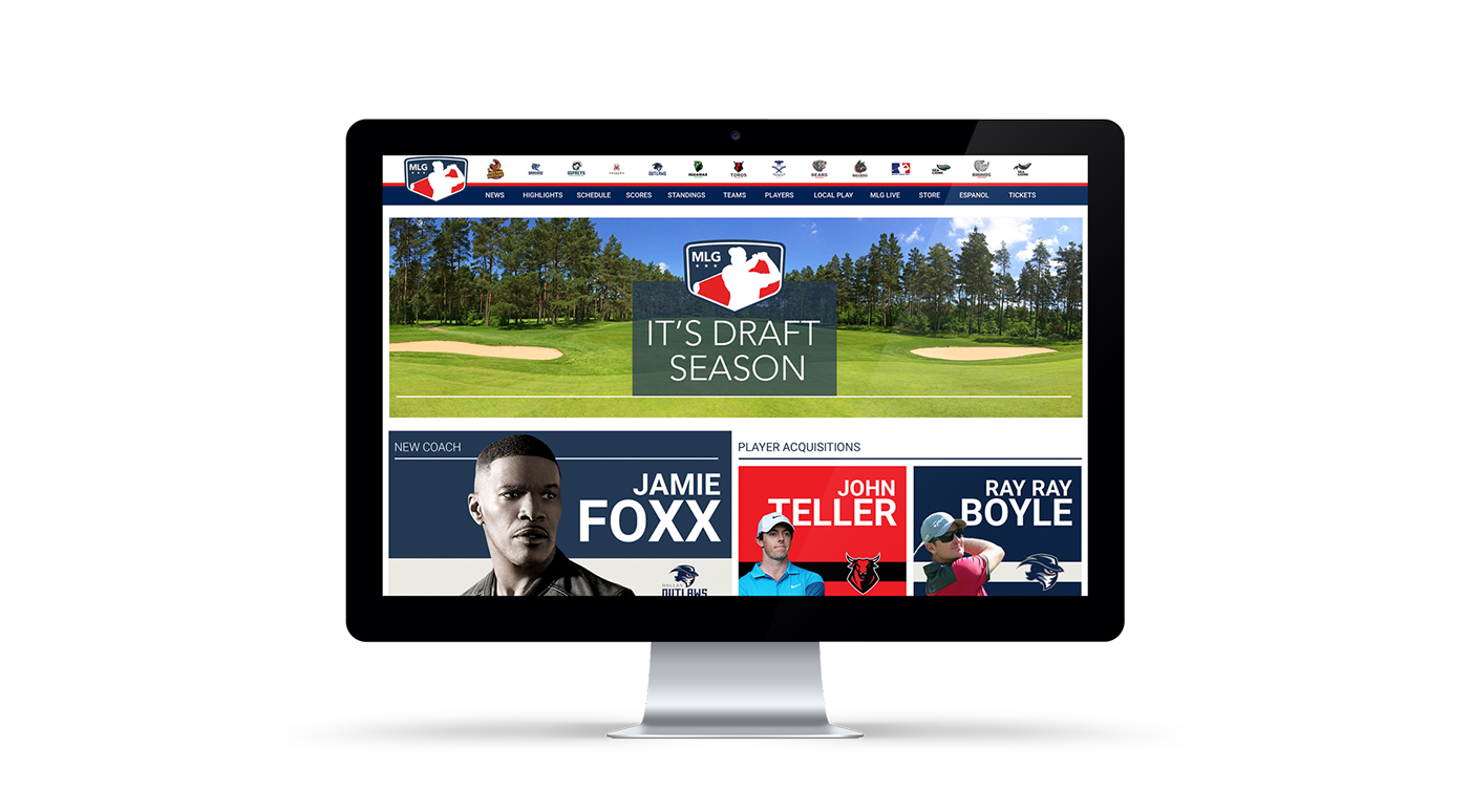 Program golf sport design loyalty branding  gamification mobile vr persona