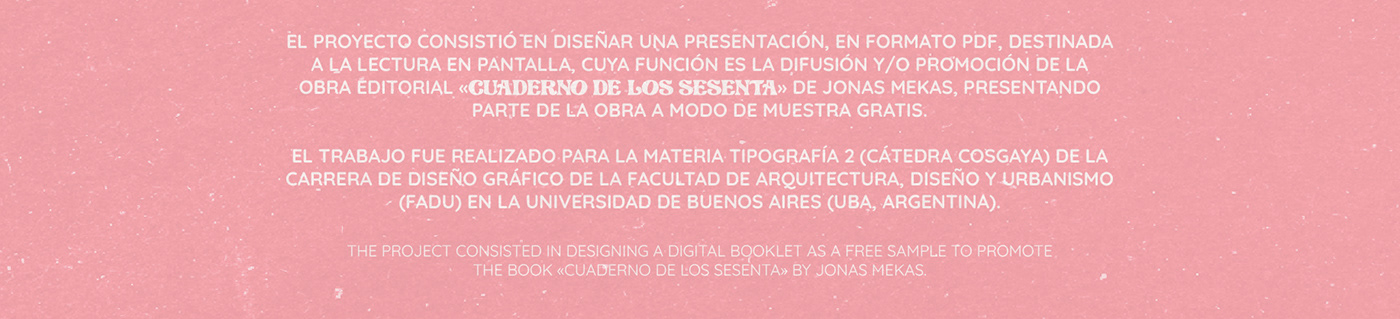 cosgaya diseño Diseño editorial diseño gráfico editorial design  fadu graphic design  tipografia Tipografia 2 tipografia cosgaya