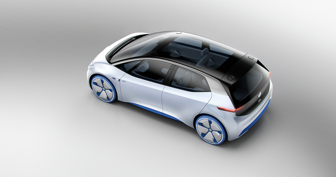 volkswagen concept design 3D digitalart VRED VW ID 3dart
