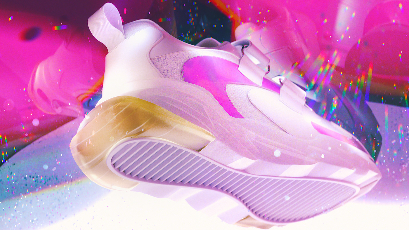 adobe after effects CGI cinema4d maxon motion graphics  octane sneakers weestep xparticles