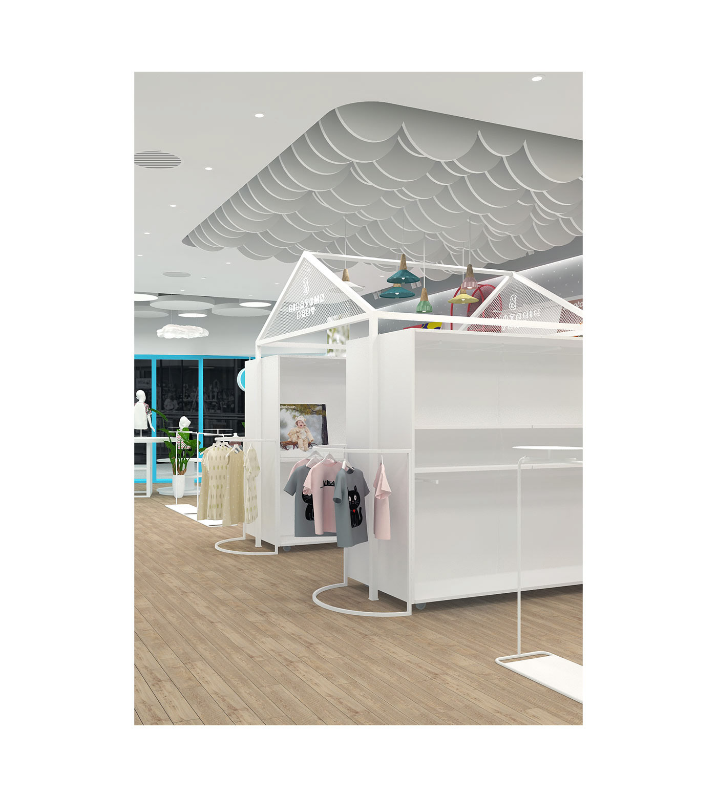 kids Interior 3D design Exclusive Shop
