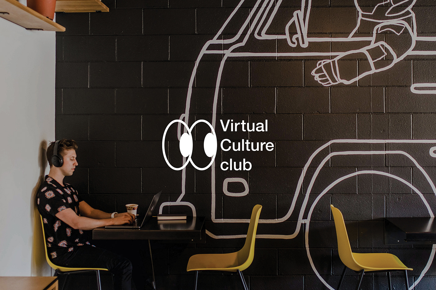 brand identity branding  club culture club logo poster visual identity