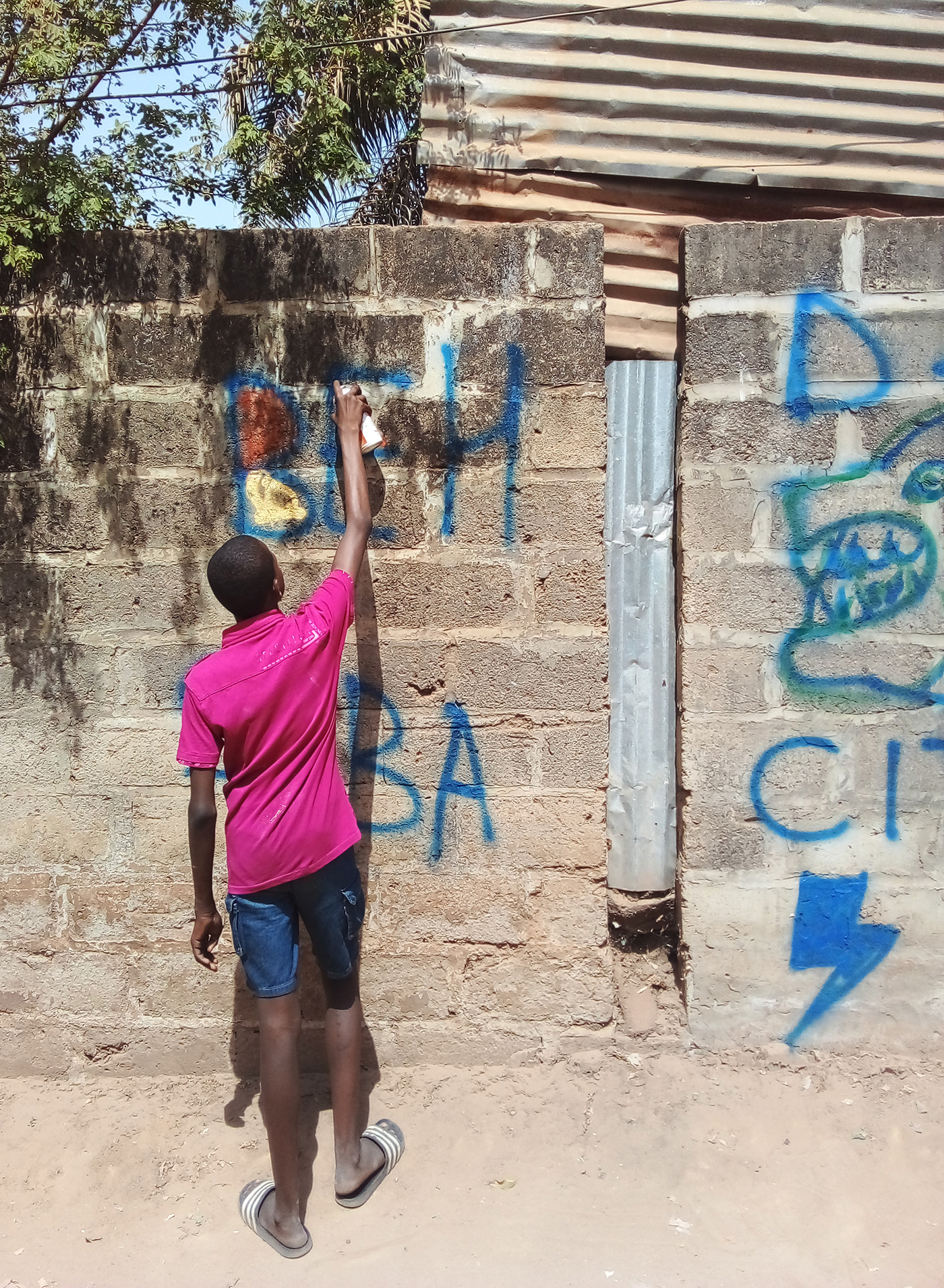 africa enpowerment Gambia Graffiti Street Art  subculture West Africa