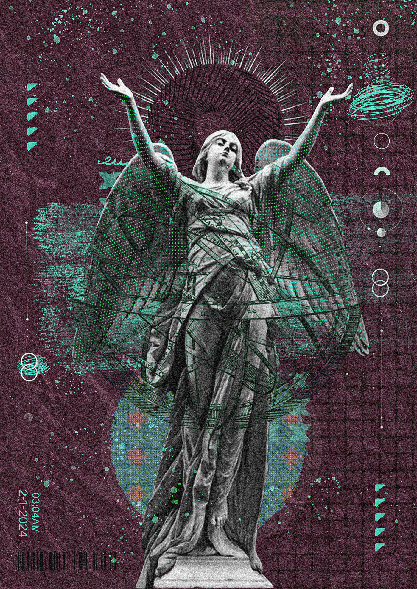Digital Art  artwork Graphic Designer collage Poster Design posters