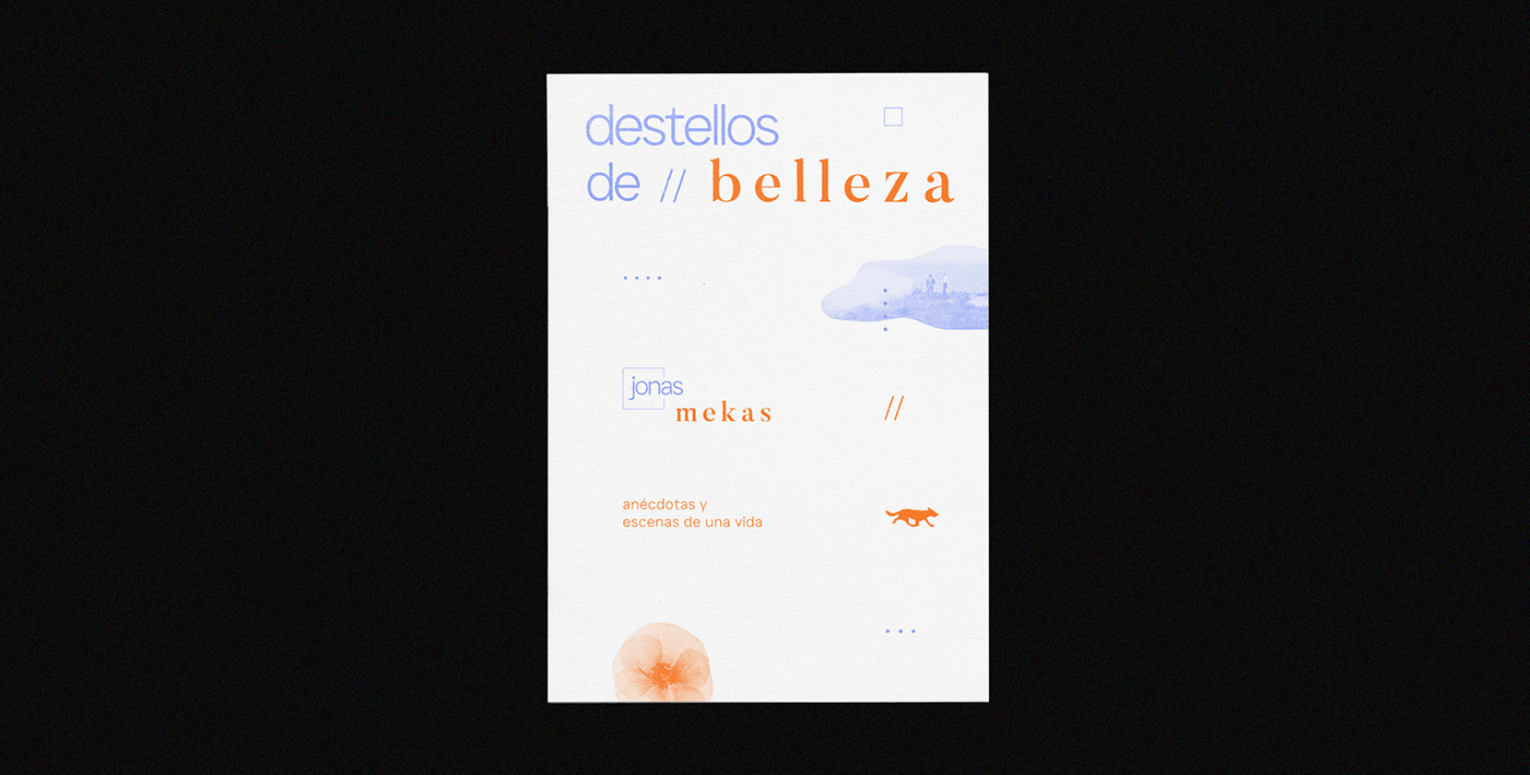 design editorial typography   fadu cosgaya uba diseño gráfico libro book Jonas Mekas