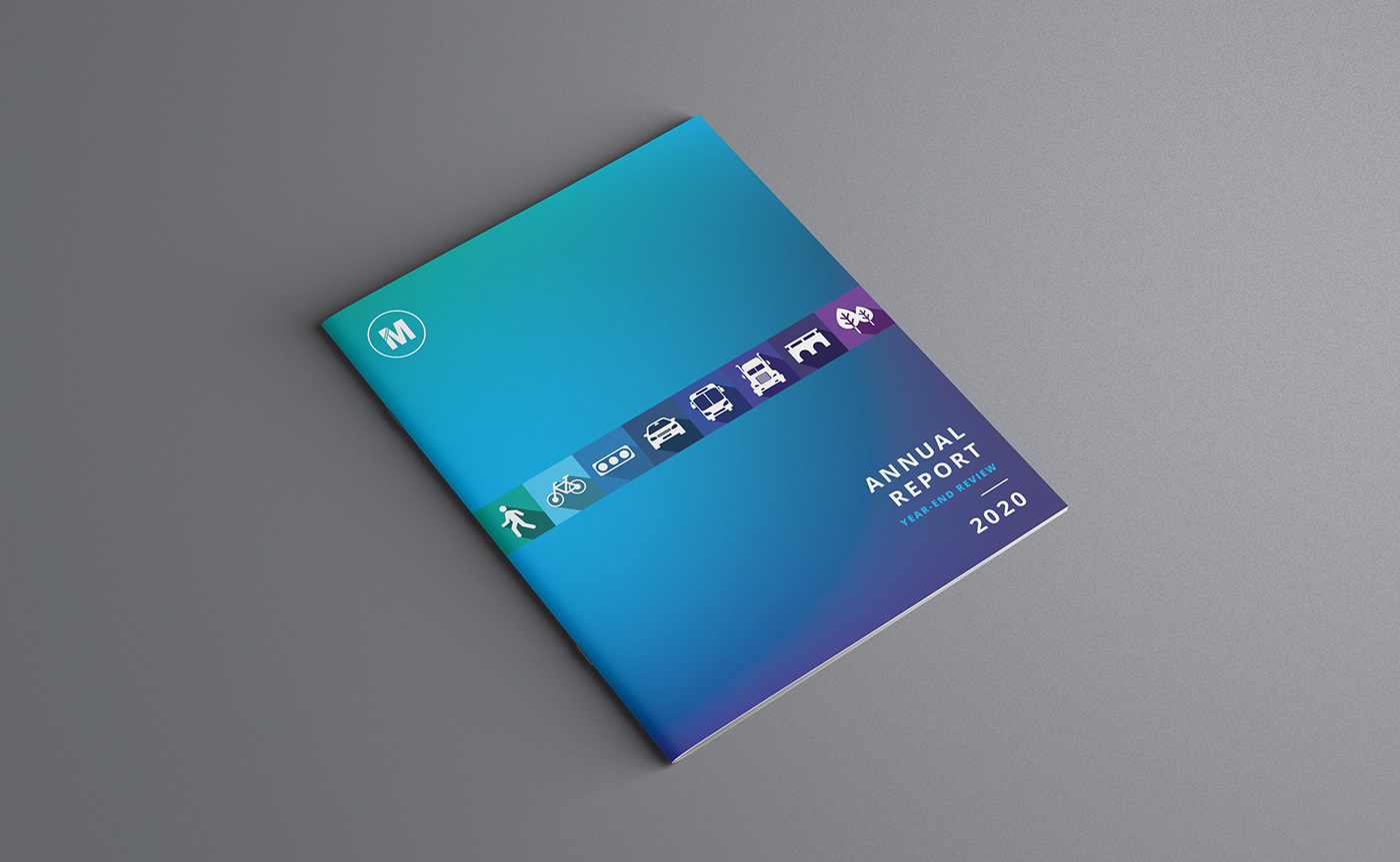 design Layout annual report corporate marketing  