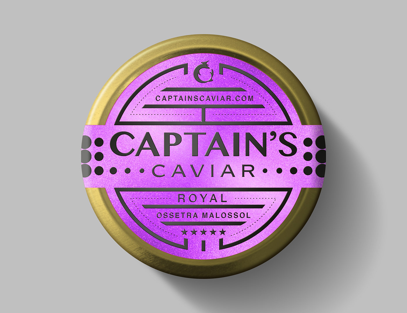 Black Caviar caviar Label luxury Packaging packaging design royal sturgeon sturgeon caviar