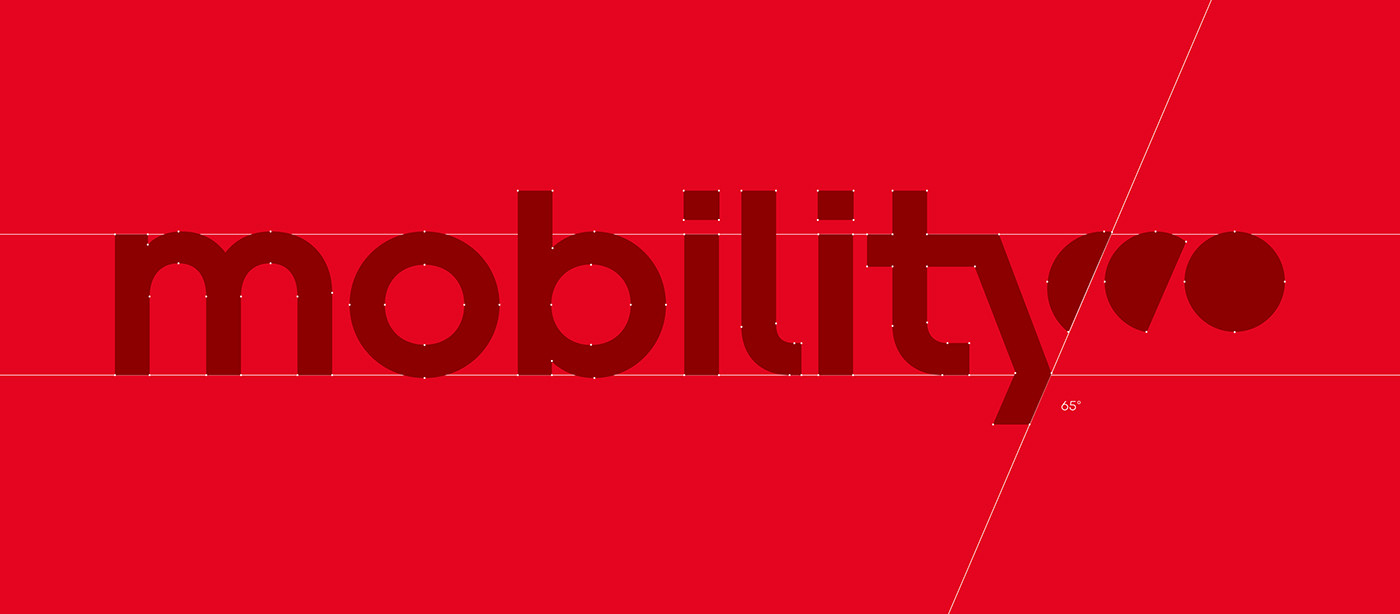 blue brand geometric identity Logotype Minimalism mobility Transport typography   visual identity