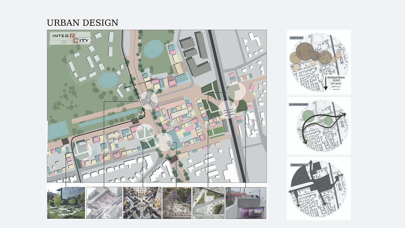 architecture portfolio Project urbanplanning