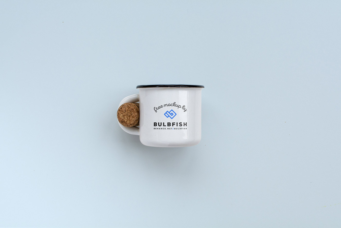 Mockup mock-up free freebie freebies Mug  cup bulbfish metal cork customizable logo coffe