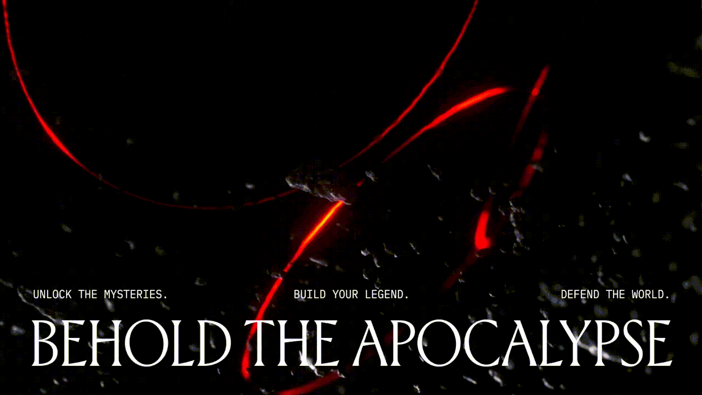 apocalypse apocalyptic Dystopia logo brand identity web3 nft game 3D planet
