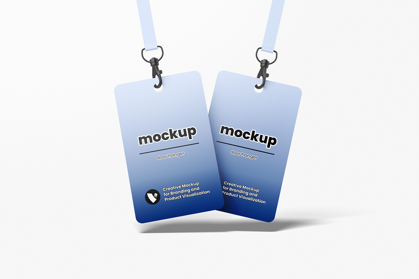 badge card design document ID identification identity Lanyard Mockup personal