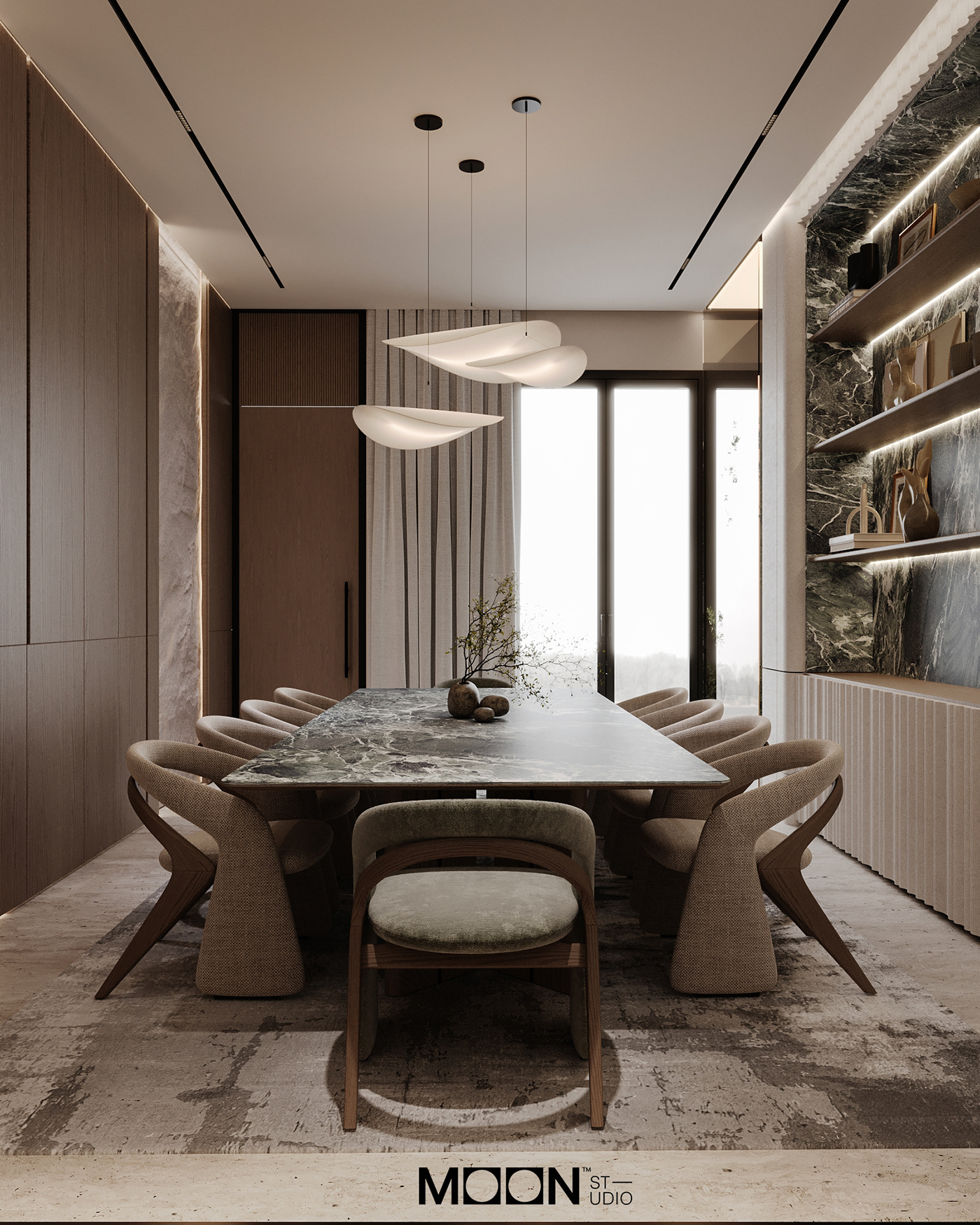 dinning dinning room design interior design  Interior decor visualization Studia54 tolko dinningroom