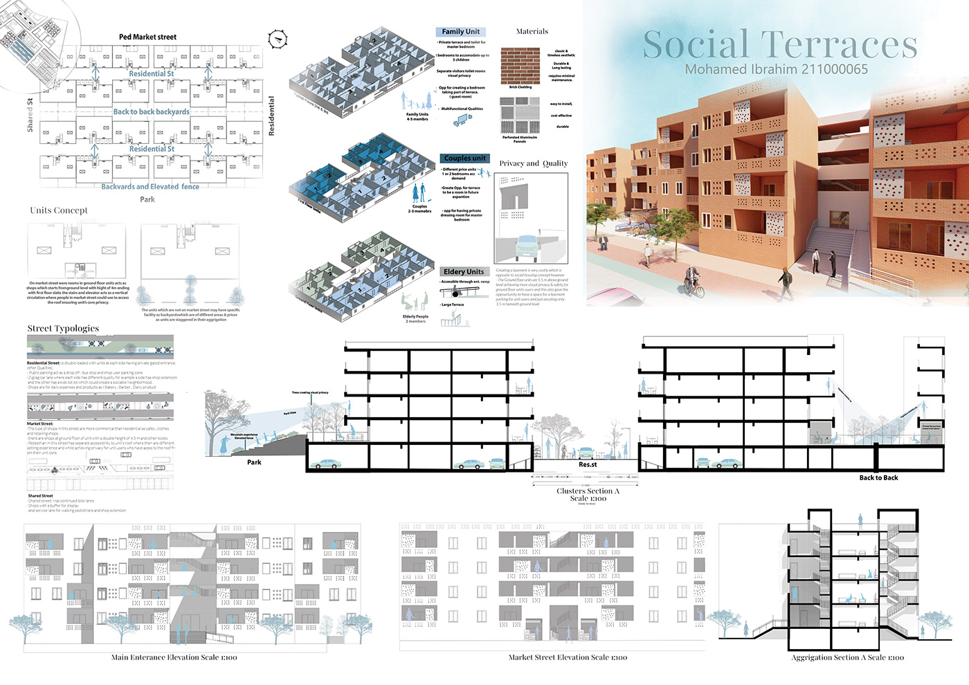 architecture architectural Render 3D exterior housing 3d modeling visualization