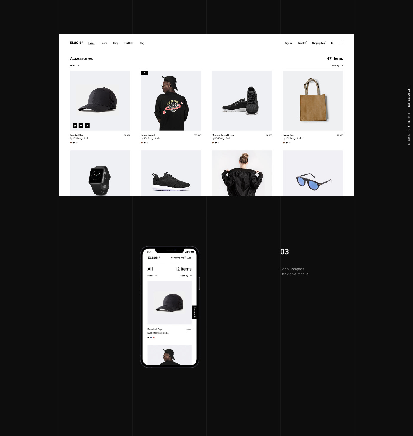 clean clothes Ecommerce furniture shoes shop store UI ux Webdesign