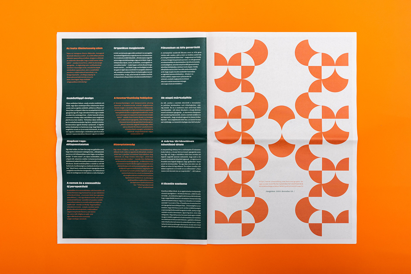 broadsheet Creativity graphicdesign magazine newspaper print publication tipography Zine 