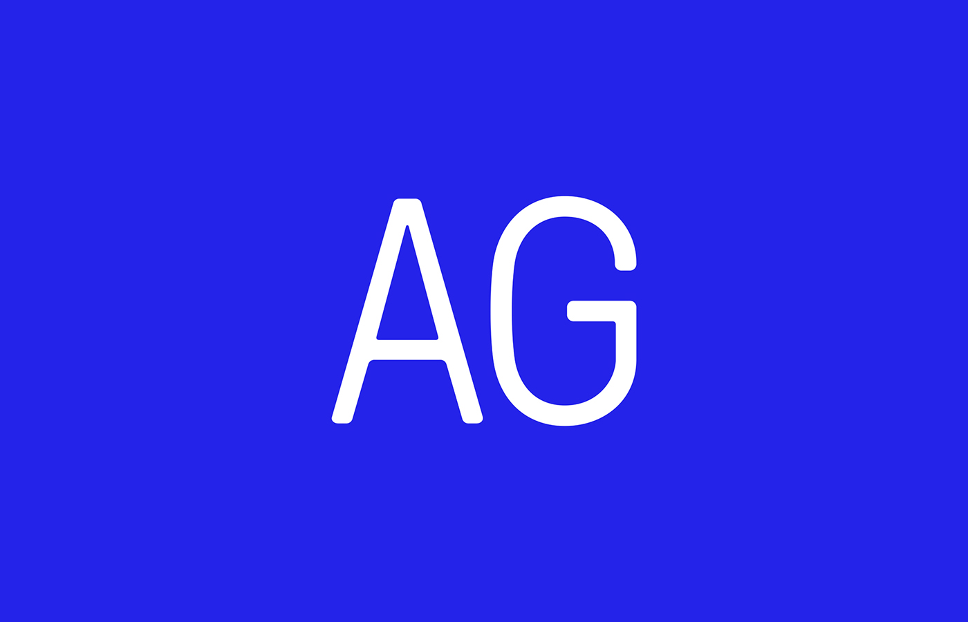 brand identity designer typography   Alexandros Gavrilakis AG Design blue bold