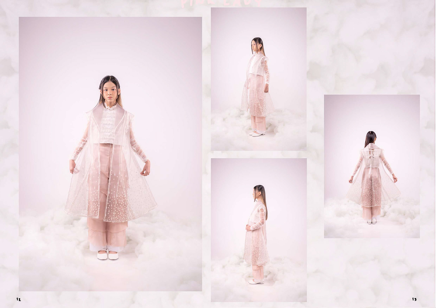 Fashion  fashion design Fashion Designer fashion photography editorial design designer kidswear last project pink