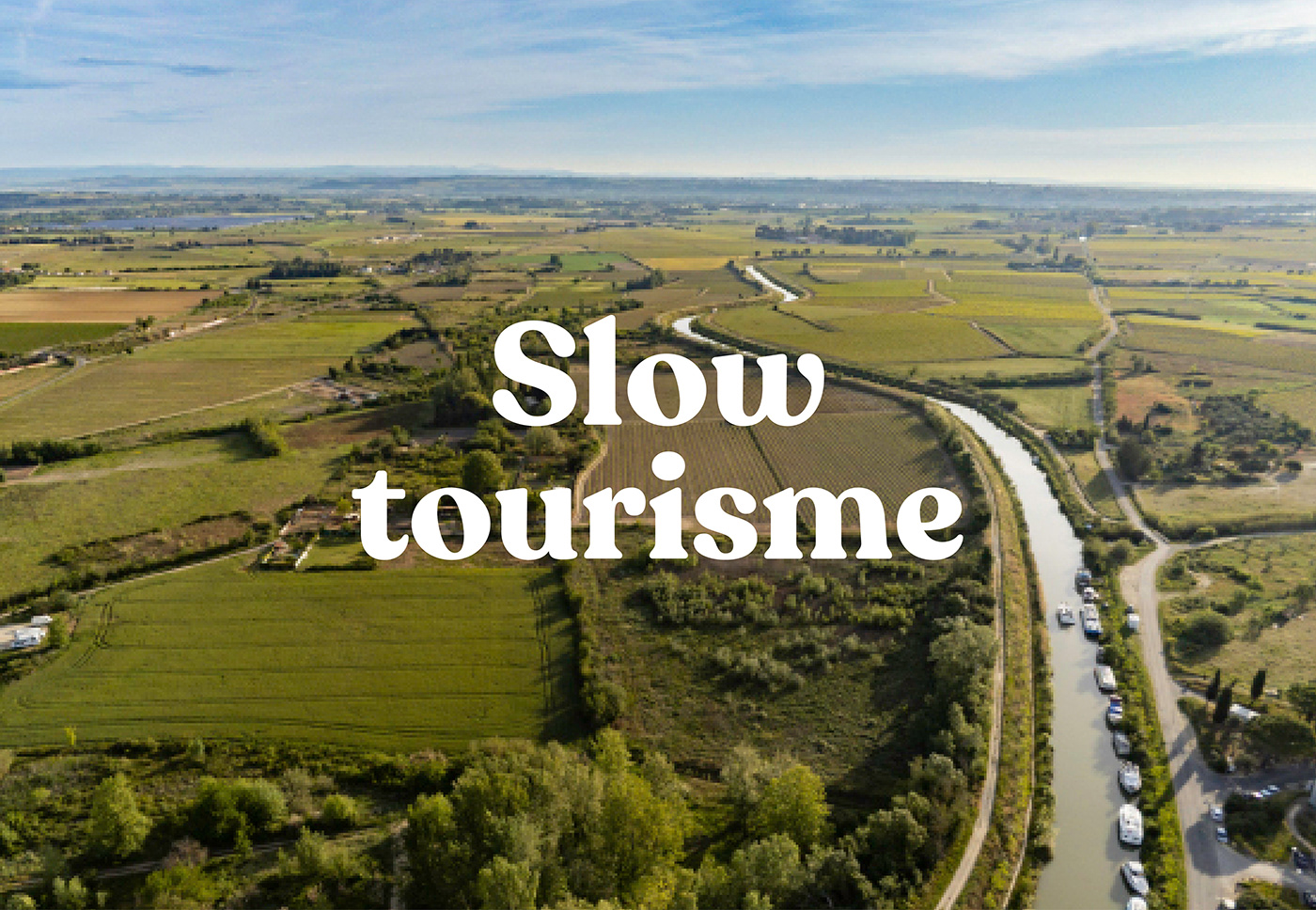 Canal du Midi destination heritage illustrations Nature Slow tourism tourism Travel typography   wine