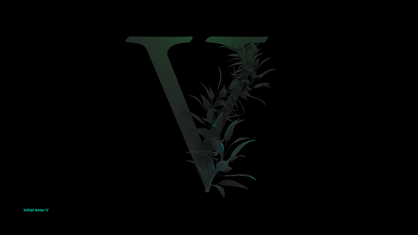 initial letter V