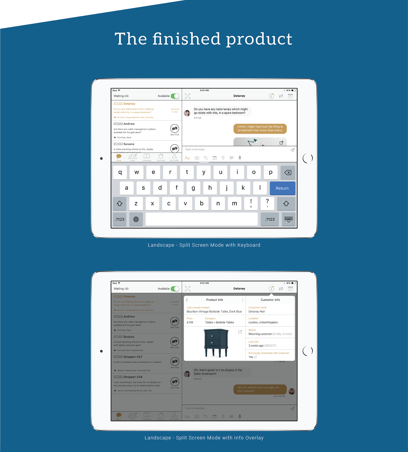 product design  visual design ios iPad iphone design challenge