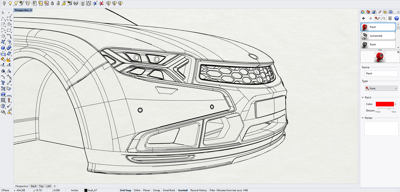 car lada Rhino3D 3dmax design designer automotive   Auto